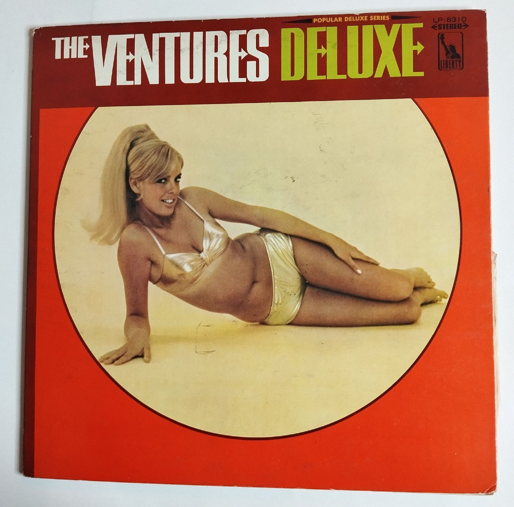 Винтажная виниловая пластинка LP The Ventures Deluxe (Japan 1968) (Red Vinyl)