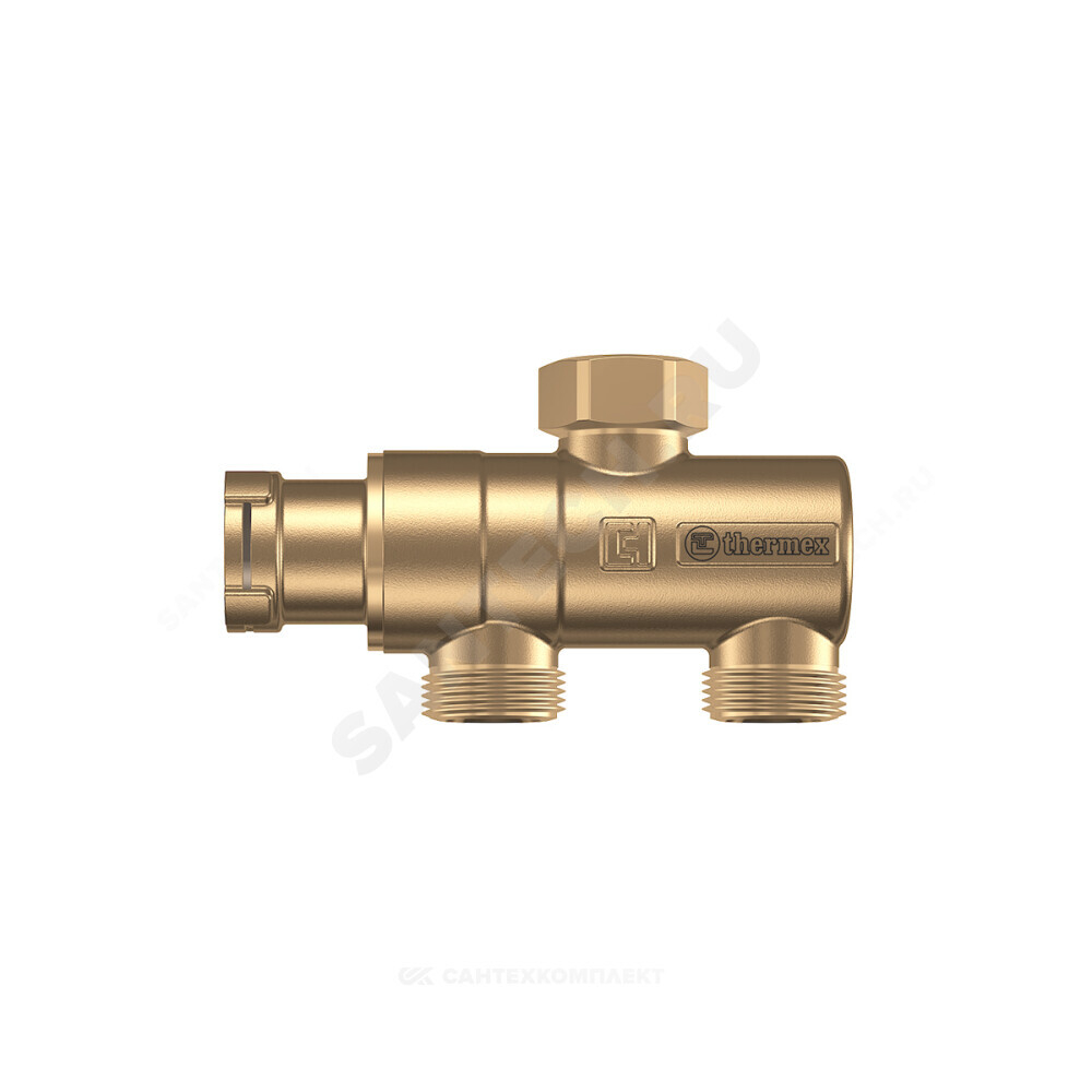 Комплект трехходового клапана dLine U 3/4" с электроприводом для соединения котла с бойлером THERMEX ЭдЭБ02787