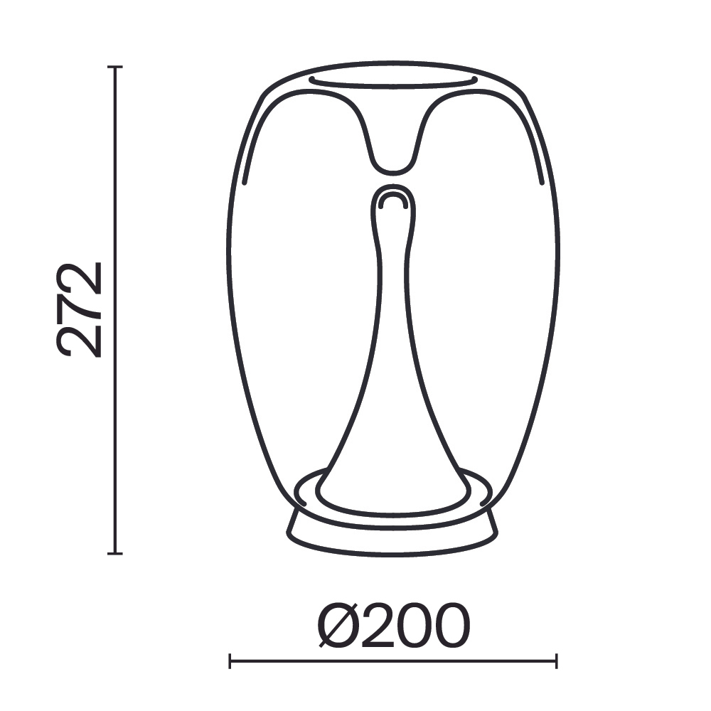 Настольная светодиодная лампа Maytoni Splash MOD282TL-L15G3K