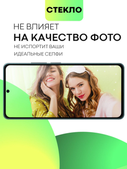 Стекло антишпион BROSCORP для Poco X6 (арт.XM-RN13PRO-FSP-GLASS-SPY )