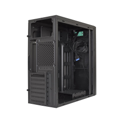 Exegate EX283075RUS Корпус Miditower ExeGate XP-333U Black, ATX, &lt;без БП&gt;, 1*USB+2*USB3.0, Audio