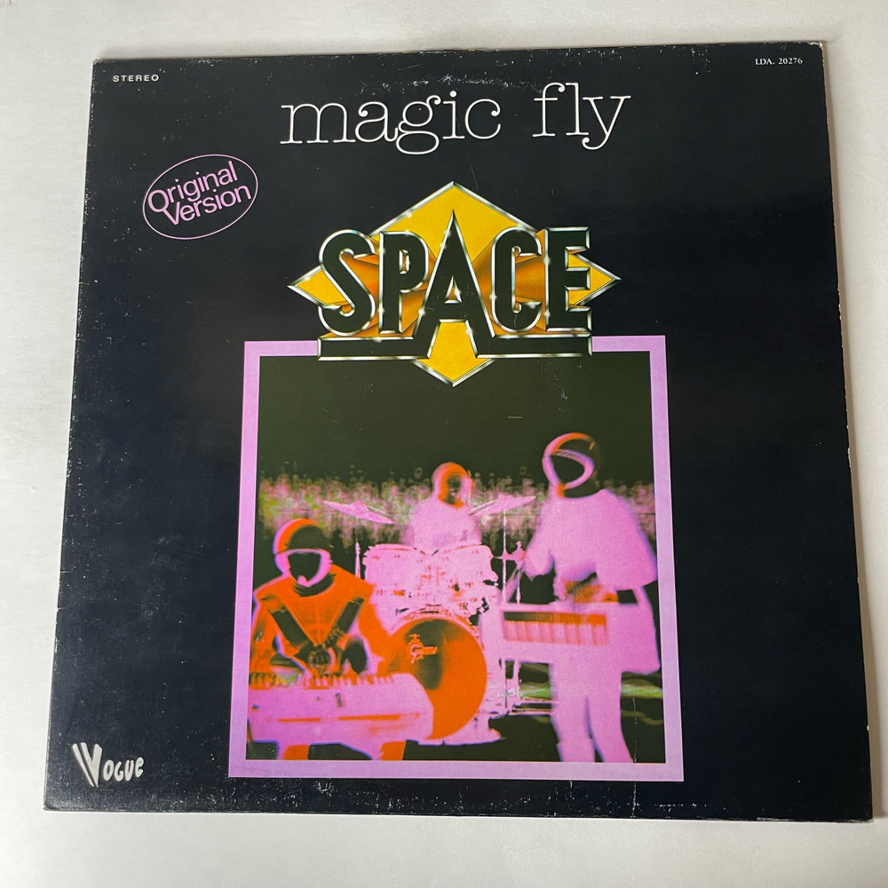 Винтажная виниловая пластинка LP Space Magic Fly (Франция 1977)