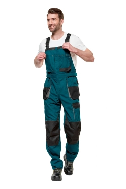 Полукомбинезон "Снейк" т.бирюзовый/черный - ПОД ЗАКАЗ