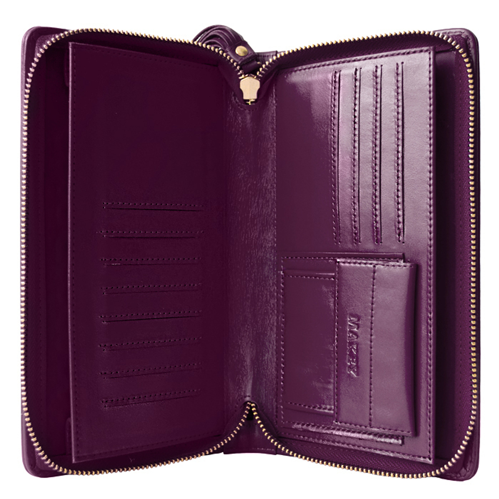 Портмоне «Bubbles». Цвет фуксия