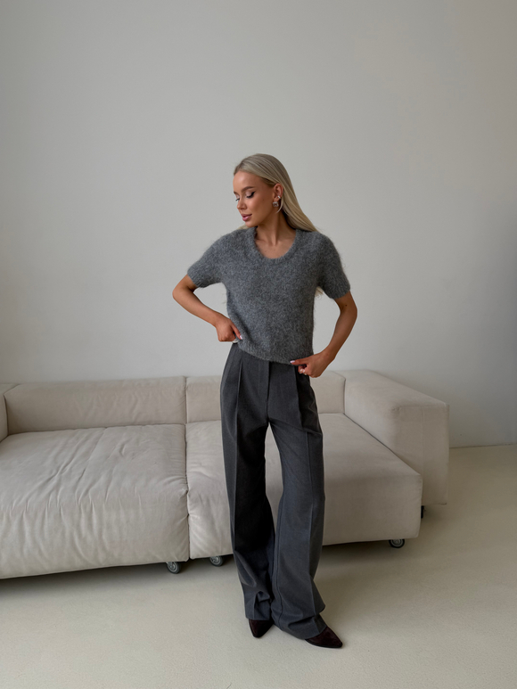 Джемпер Пушистик серый