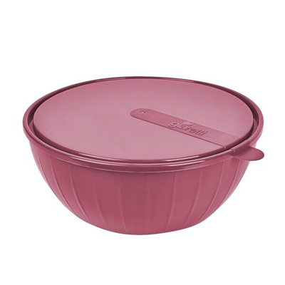 Салатник Sugar&Spice Vanilla с крышкой 5л брусника