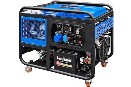 Дизель генератор TSS SDG 12000EHA - [11.5 кВт / 47 А] эл. старт, однофазный