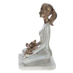 GAEM Фигурка декоративная "Девушка", L11 W7,5 H13 см