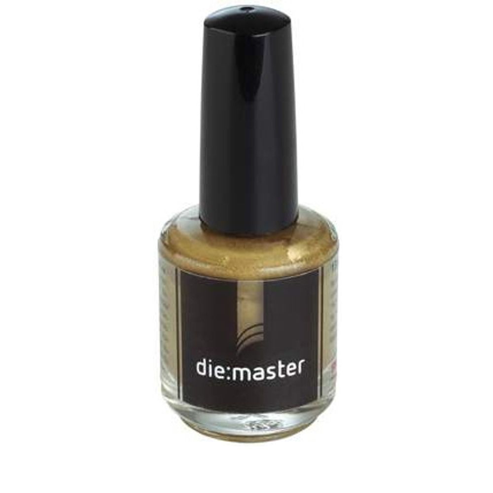 Лак дистанционный для штампиков, золотой, 15 мл.