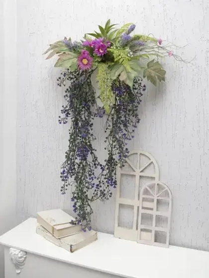 Искусственные цветы для декора в кашпо