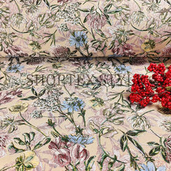 Гобелен "Луг" | ш.160 см | 350 г/м² | полиэстер 51%/хлопок 49%