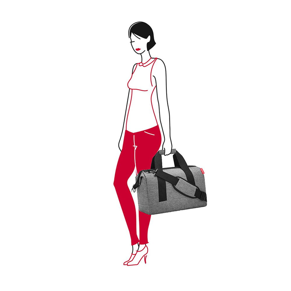 Сумка allrounder m twist silver