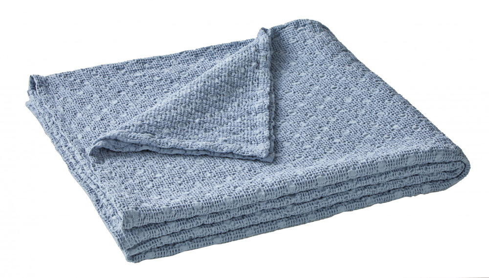 Покрывало 240х260 Blanc des Vosges Everest Celeste