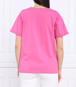 футболка Liu Jo - розовый(WA3364 JS923)