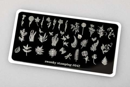 Пластина Swanky Stamping 042
