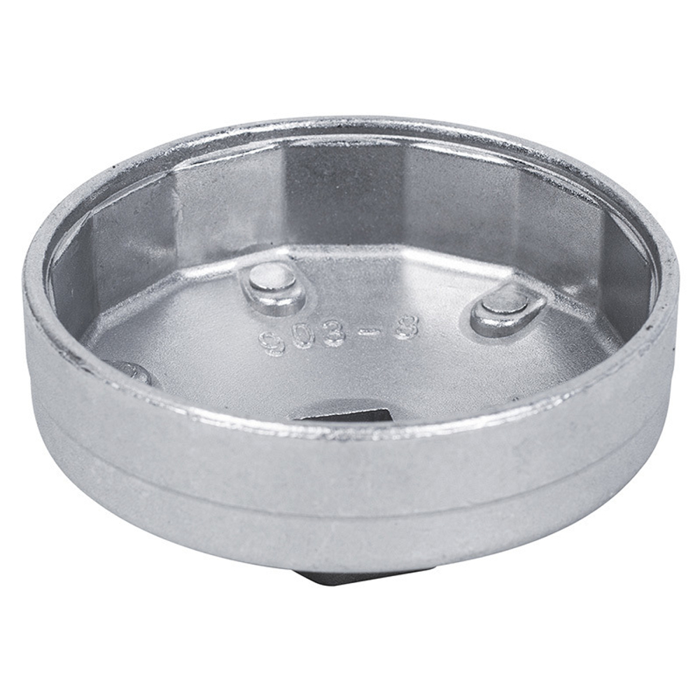 МАСТАК (103-44155) Съемник масляных фильтров, 75 мм, 15 граней, торцевой