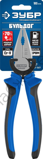 ЗУБР 180 мм, Плоскогубцы, Профессионал (2201-1-18)