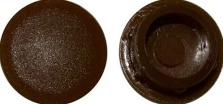 Заглушка мебельная D 10 Темно коричневый №8