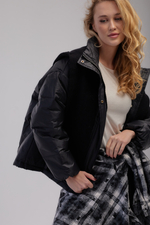 Куртка пух + шарф