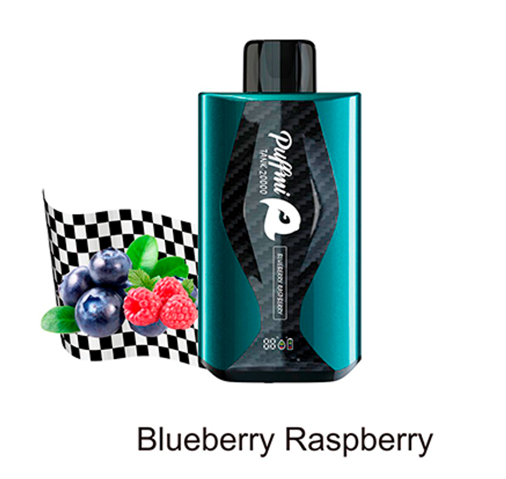 Puffmi 20000 Blueberry raspberry Черника-малина купить в Москве с доставкой по России