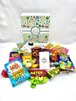 Сладкий бокс Набор сладостей для Мальчика 21 шт