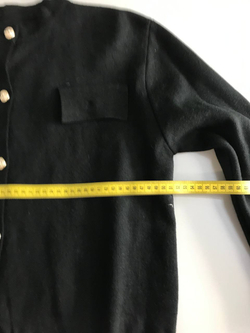 Кардиган с красивыми пуговицами, визуально на 48 размер