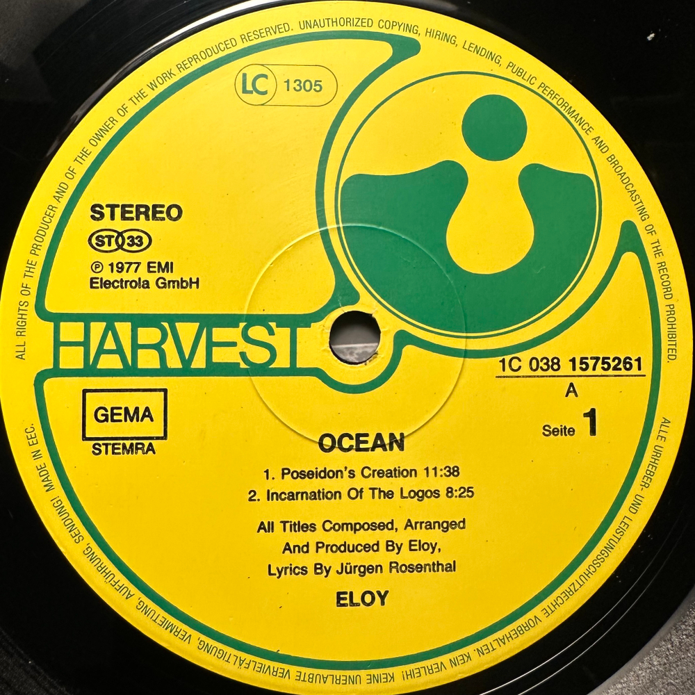 Eloy - Ocean (Европа)