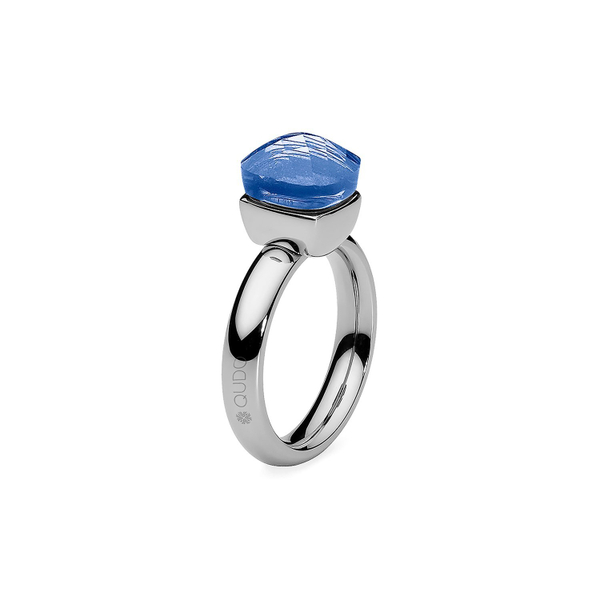 Кольцо Qudo Firenze Light Sapphire 17.2 мм 611005 BL/S размер 17,2