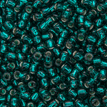 Японский бисер TOHO Round 8/0 (№27BD), с внутренним серебрением, прозрачный