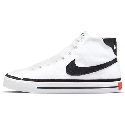 Кроссовки Nike Court Legacy Canvas Mid White Black
