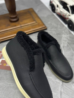 Высокие лоферы Loro Piana