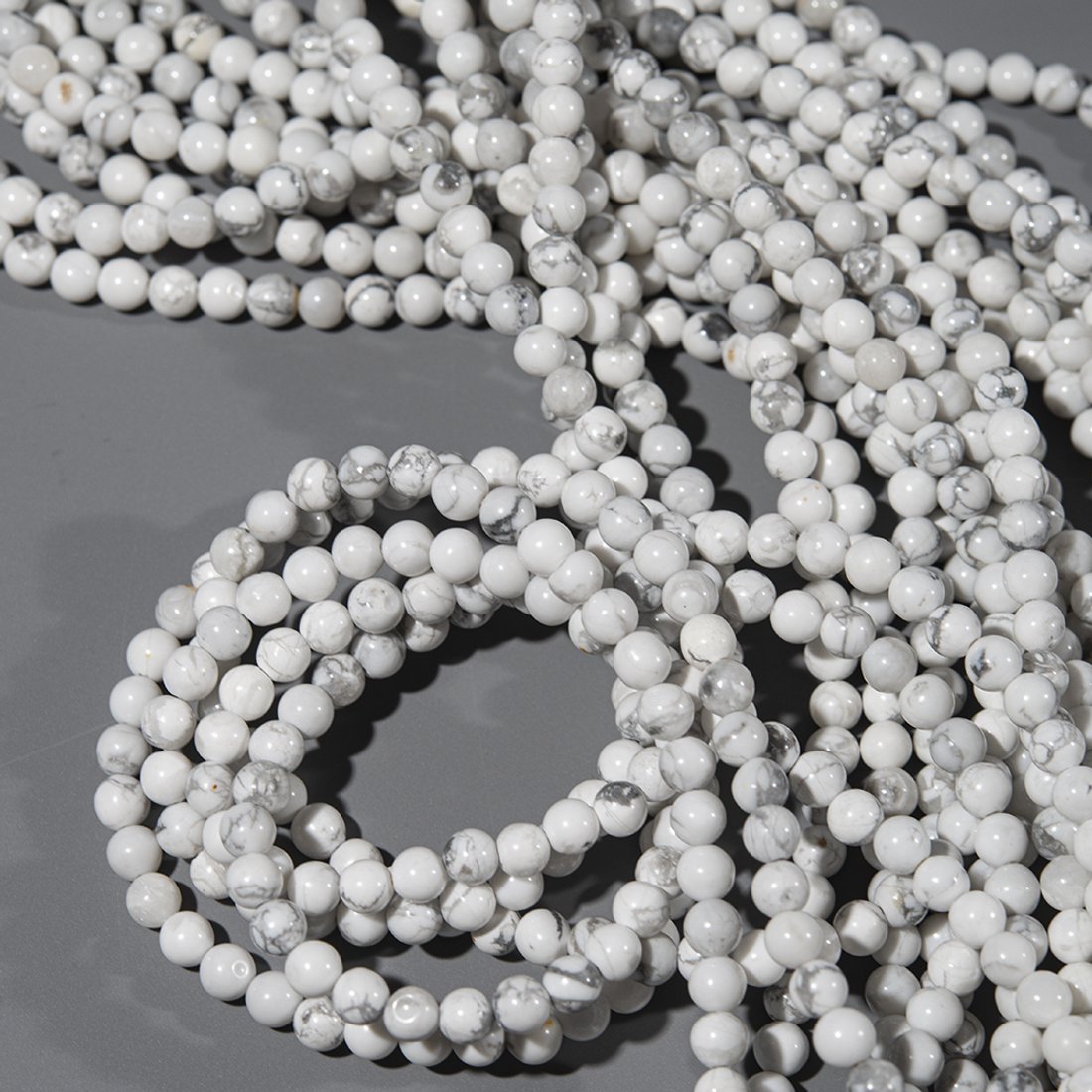 Магнезит натуральный, 4,8мм, шар