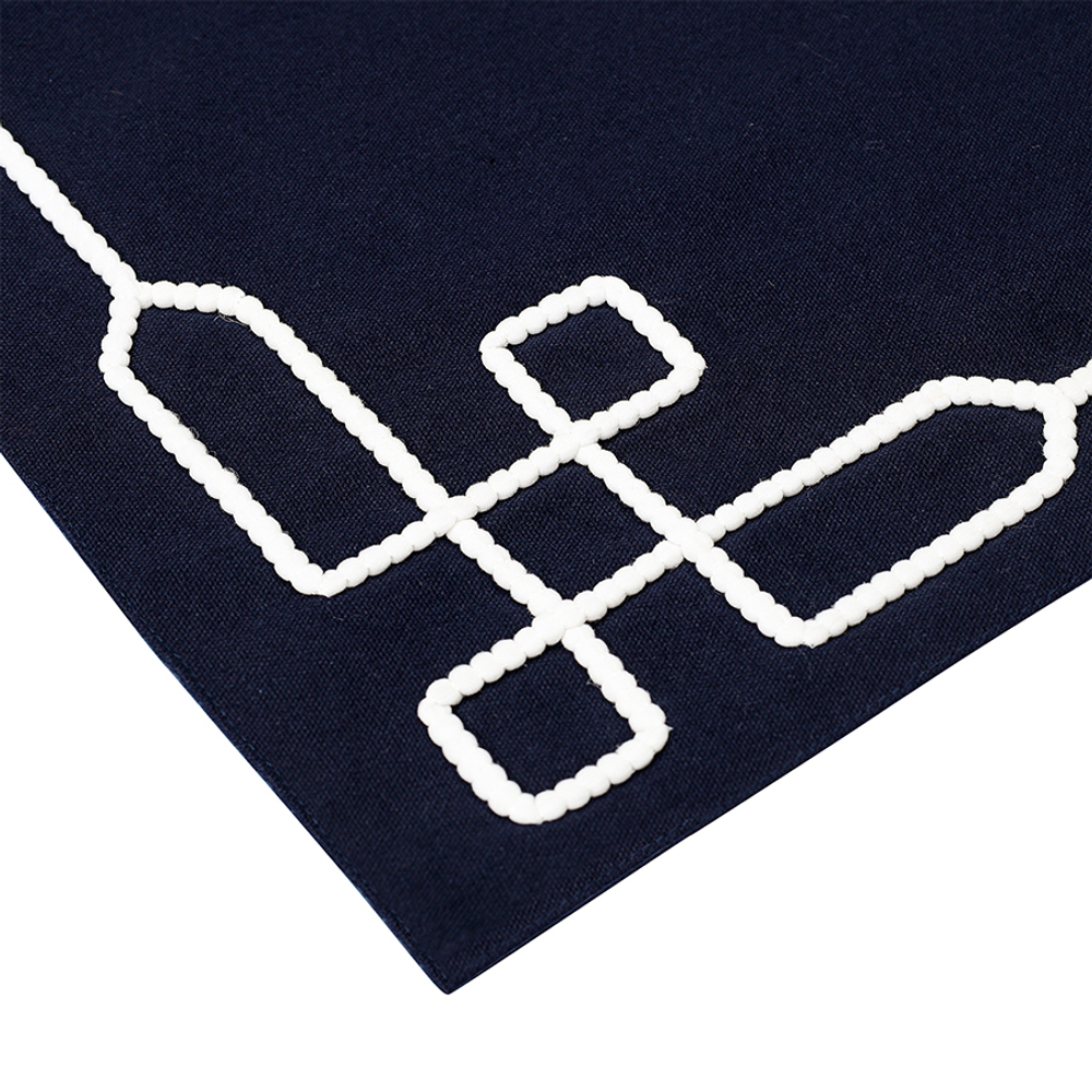 Дорожка на стол navy story из коллекции sea treasures, 45х150 см