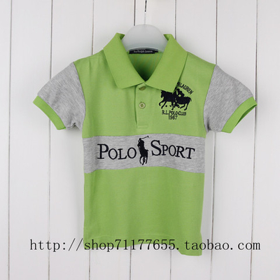 Футболка-поло детская с логотипом