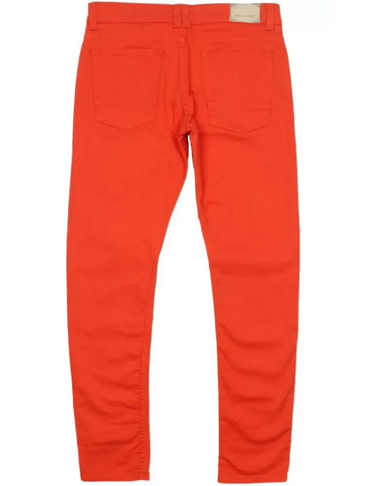Оранжевые зауженные книзу джинсы Marc O'Polo