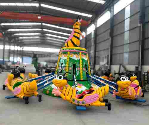 Электрическая Аттракцион карусель «В гостях у пчёлки», 8×8×4 м