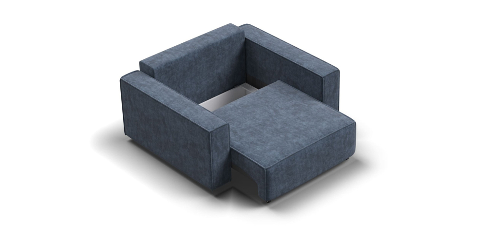 Кресло BOSS SOFT MODOOL Велюр Royal топаз