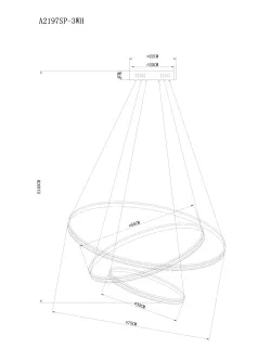 Подвесная люстра Arte Lamp FRODO