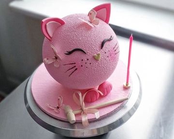 Шоу-торт бомба котик с сюрпризом внутри