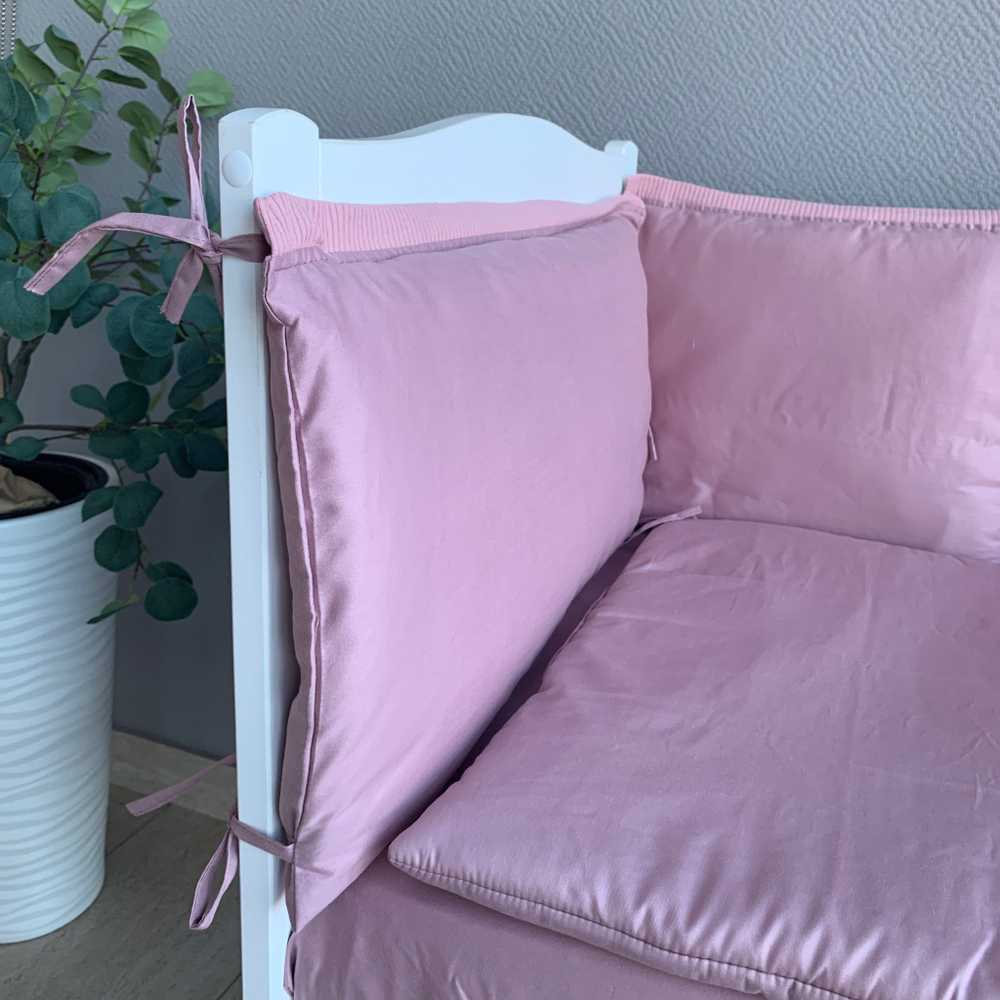 Комплект в кроватку "ЛАПШУЛЯ-ЭКСТРА" Розовый (7 предм.,без балдахина) ш4240/0  (Балу)