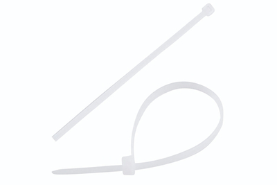 Хомут стяжка 100шт 150*2,5мм белый, нейлон