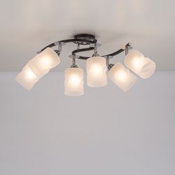 Citilux Сиерра CL119261 Люстра с поворотными плафонами Чёрная