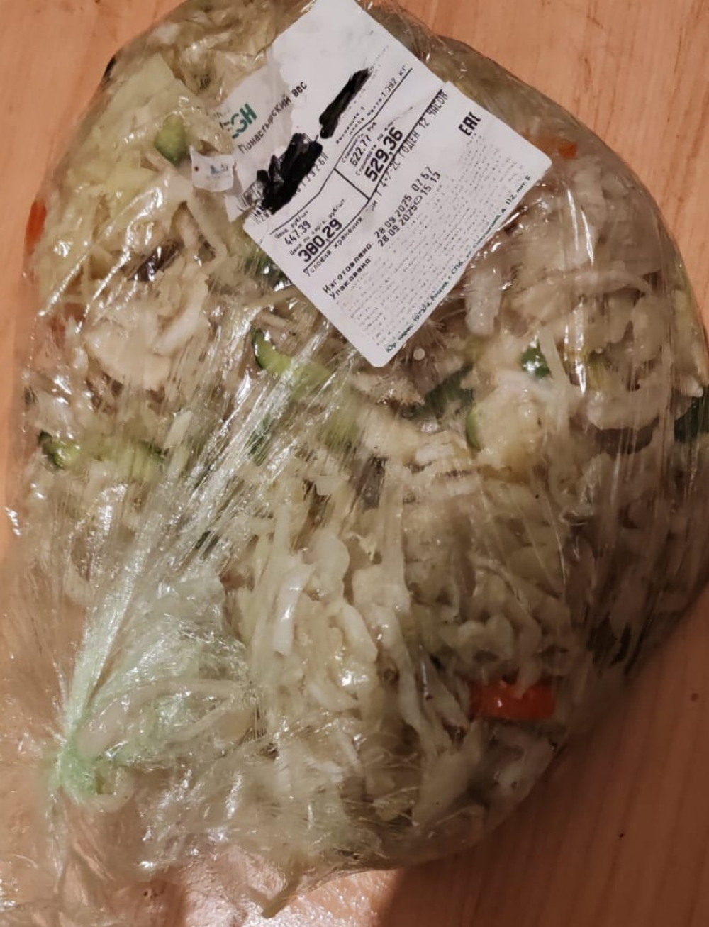 Салат монастырский
