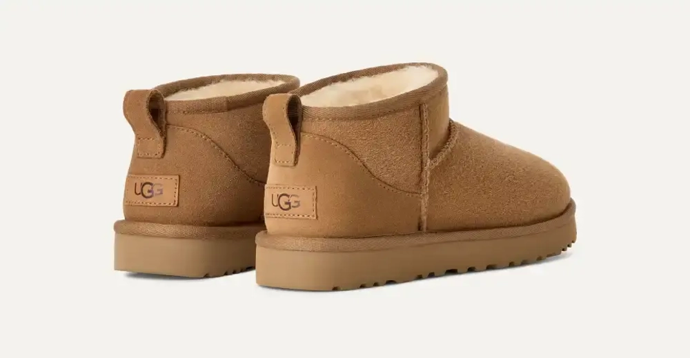 UGG Угги Classic Ultra Mini, каштановый