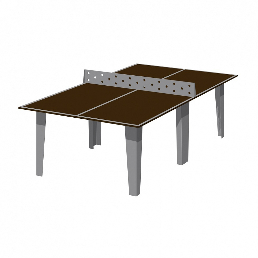 Стол теннисный Romana 203.13.02-01 (встроенная металлическая сетка)