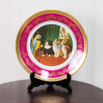 Декоративная тарелка «Внимательные слушатели»