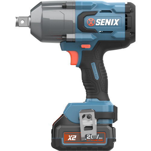 Гайковерт ударный аккумуляторный SENIX 2024 PDWX2-M4-EU. 1акб. зу