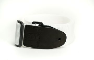 MB5031-067 Ремень для гитары, нейлоновый, белый, Mamba straps
