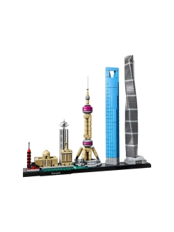 Конструктор Архитектура Шанхай Shanghai 669 деталей