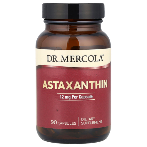 Dr. Mercola, Астаксантин, 12 мг, 90 капсул